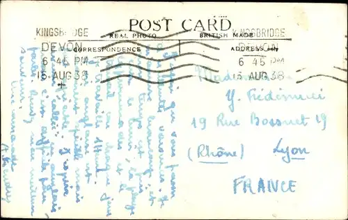 Ak Thurlestone Devon England, Teilansichten