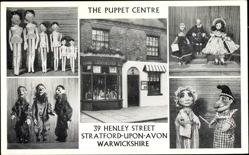 Ak Malvern Worcestershire England, Waldo Lanchester Puppengeschäft