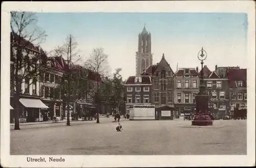 Ak Utrecht Niederlande, Neude