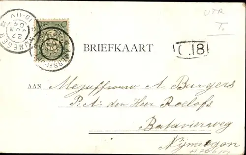 Ak Amersfoort Utrecht Niederlande, Museum Flehite