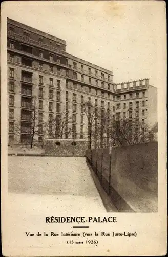 Ak Brüssel, Kongress-Zentrum, Résidence Palace