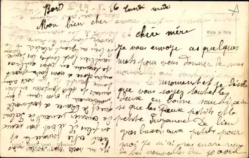 Ak Messina Sizilien, Prima del disastro del 28 dicembre 1908, Chiesa di S. Maria