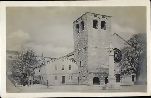Ak Triest Trieste Friuli Venezia Giulia, S. Giusto Basilika