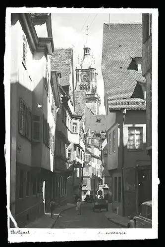 19 Glas Negative Stuttgart mit Original Kartons, verschiedene Stadtansichten