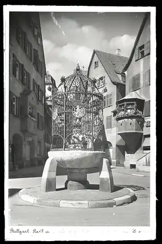 19 Glas Negative Stuttgart mit Original Kartons, verschiedene Stadtansichten