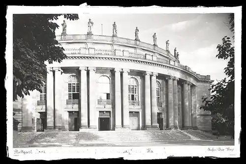 19 Glas Negative Stuttgart mit Original Kartons, verschiedene Stadtansichten