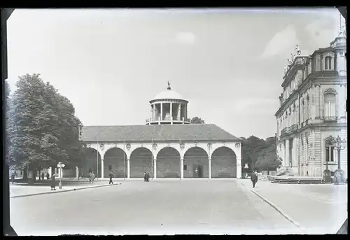 19 Glas Negative Stuttgart mit Original Kartons, verschiedene Stadtansichten