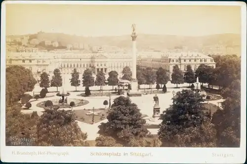 Foto Stuttgart in Baden Württemberg, Schlossplatz
