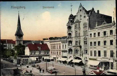 Ak Kaliningrad Königsberg Ostpreußen, Steindamm