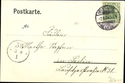 Ak Chałupki Annaberg Krzyżanowice Kreuzenort Schlesien, Station Johann Hänelt, Kapelle