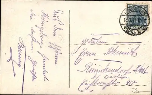 Ak Kaliningrad Königsberg Ostpreußen, Poststraße, Straßenbahn