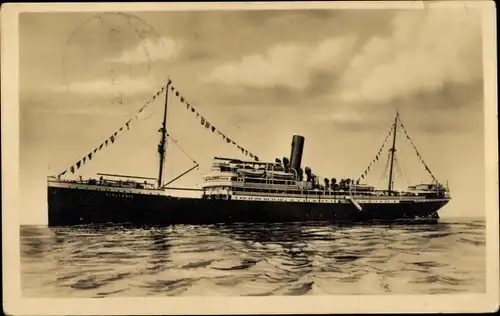 Ak Passagierdampfer Schleswig, Norddeutscher Lloyd Bremen