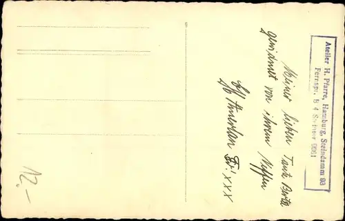 Studentika Foto Ak Hamburg, Burschenschaftler mit Schläger, Portrait