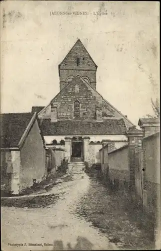 Ak Jalons les Vignes Marne, L'Eglise