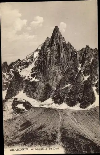 Ak Chamonix Mont Blanc Haute Savoie, Aiguille du Dru