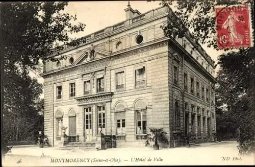 Ak Montmorency Val d’Oise, Rathaus