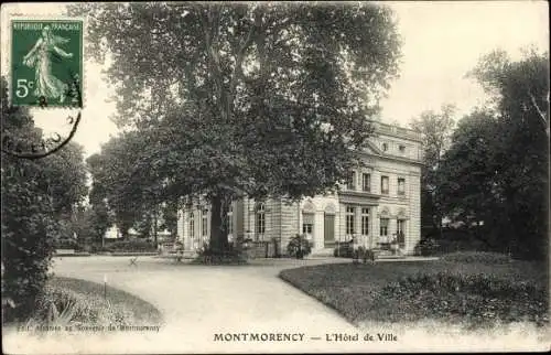 Ak Montmorency Val d’Oise, Rathaus