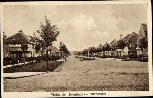 Ak Hilversum Nordholland Niederlande, Pieter de Hooglaan