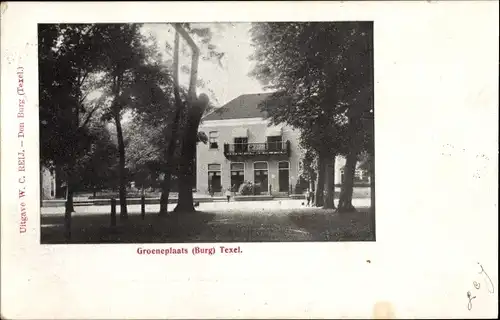 Ak Texel Nordholland Niederlande, Groeneplaats