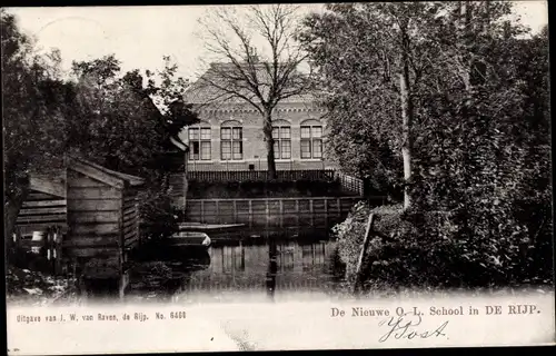 Ak De Rijp De Ryp Nordholland Niederlande, Nieuwe O. L. School