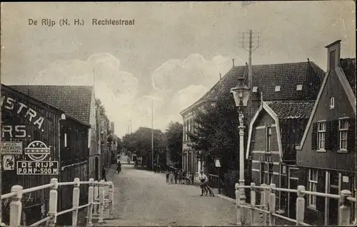 Ak De Rijp De Ryp Nordholland Niederlande, Rechtestraat