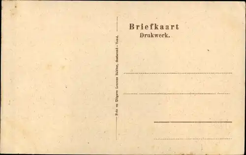 Ak Oude Schild Oudeschild Texel Nordholland Niederlande, Dorf