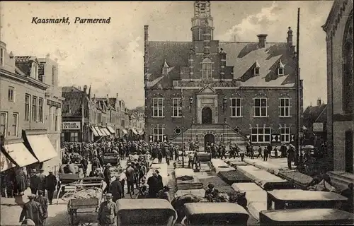 Ak Purmerend Nordholland Niederlande, Käsemarkt