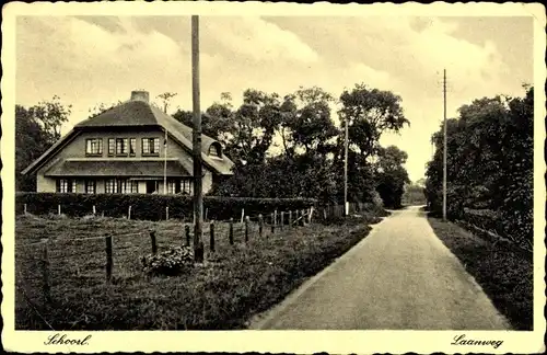 Ak Schoorl Nordholland Niederlande, Laanweg