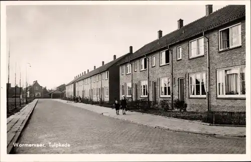 Ak Wormerveer Nordholland, Tulpkade