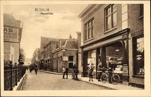 Ak Bussum Nordholland Niederlande, Nassaulaan