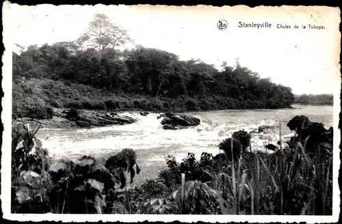 Ak Kisangani Stanleyville DR Kongo Zaire, Tshopo Falls