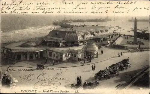 Ak Ramsgate Kent England, Royal Victoria Pavillon