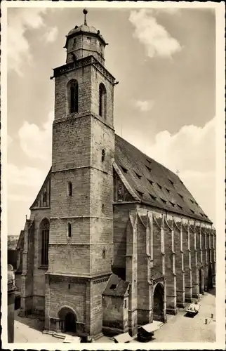 Ak Dinkelsbühl in Mittelfranken, St. Georgskirche
