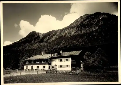 Ak Oberstdorf im Oberallgäu, Berghaus Riefenkopf