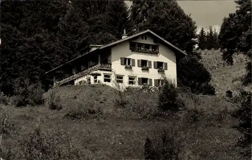 Ak Oberstdorf im Oberallgäu, Hütte