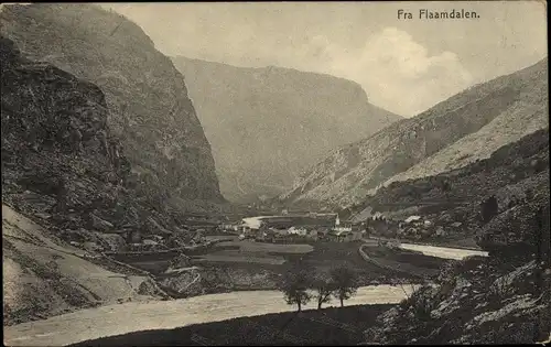 Ak Flåmsdalen Norwegen, Panorama