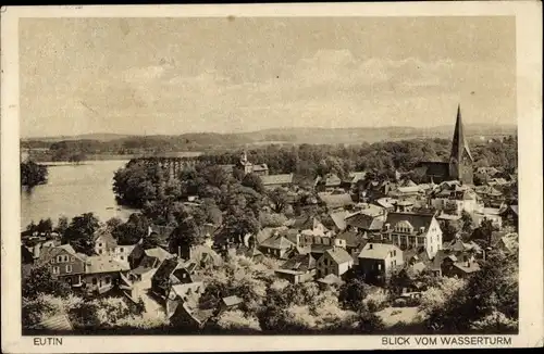 Ak Eutin in Ostholstein, Blick vom Wasserturm