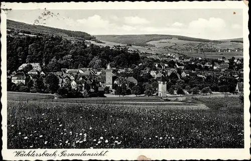 Ak Wächtersbach in Hessen, Gesamtansicht