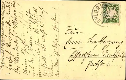 Ak Oberammergau in Oberbayern, Anton Lang, Werkstatt