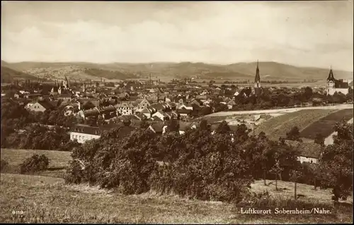 Ak Bad Sobernheim an der Nahe, Panorama