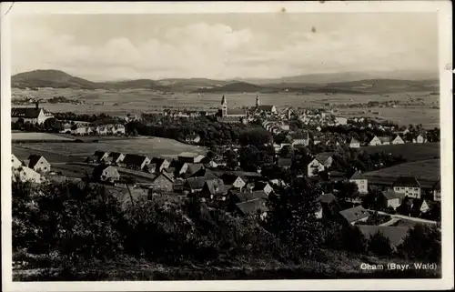 Ak Cham in der Oberpfalz, Panorama