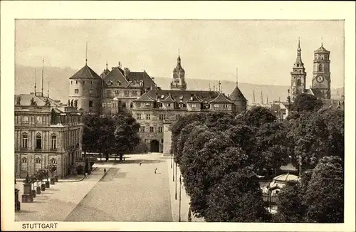 Ak Stuttgart in Württemberg, Altes Schloss