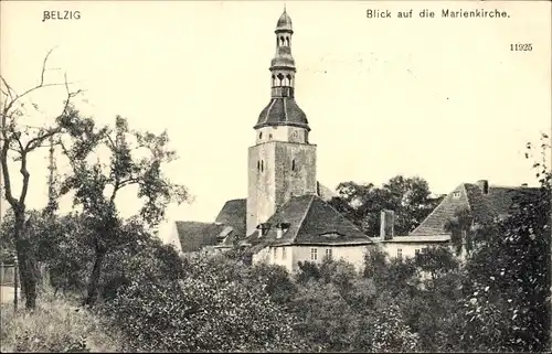 Ak Bad Belzig in Brandenburg, Marienkirche