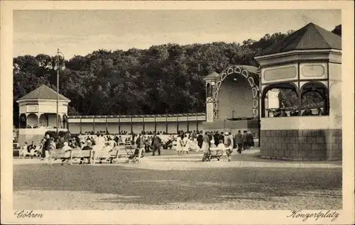 Ak Ostseebad Göhren auf Rügen, Konzertplatz