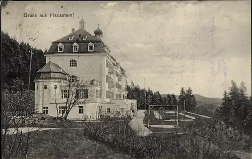 Ak Deggendorf in Niederbayern, Sanatorium Hausstein
