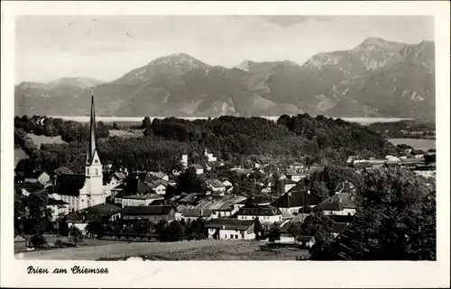 Ak Prien am Chiemsee Oberbayern, Gesamtansicht