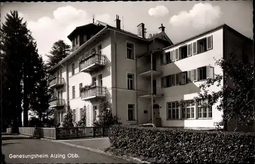 Ak Alzing Siegsdorf in Oberbayern, Genesungsheim