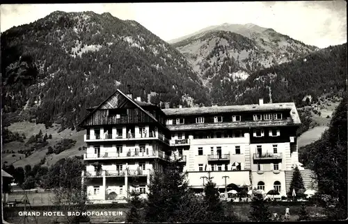 Ak Bad Hofgastein in Salzburg, Grand Hotel