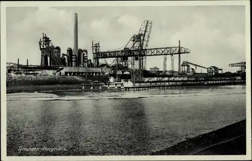 Ak IJmuiden Nordholland, Hoogovens