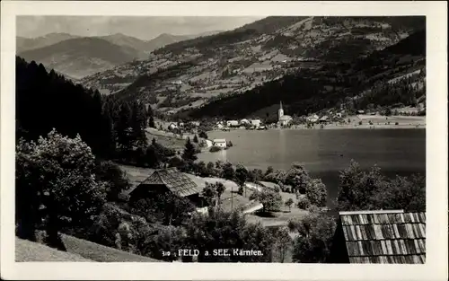 Ak Feld am See in Kärnten, Panorama